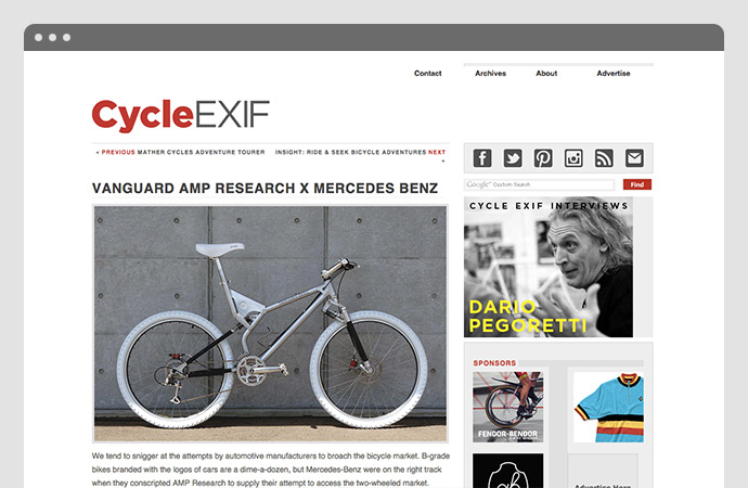 VANGUARD AMP RESEARCH X MERCEDES BENZ